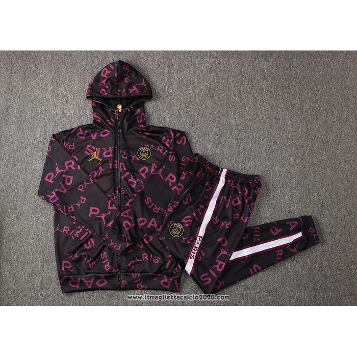 Tuta da Track con Capucha Paris Saint-Germain Jordan 2021 2022 Purpura
